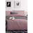 Belledorm Care 200 Thread Count Duvet Cover White, Pink