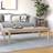 vidaXL 110x50x30 massiv furu Soffbord
