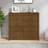 vidaXL 100x40x90 massivt fyrretræ gyldenbrun Opbevaringsskab 90x90cm