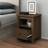 vidaXL Cabinet Honey Bedside Table