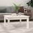 vidaXL 55x55x30 massivt fyrretræ Sofabord