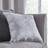 Boutique Cassina Woven Jacquard Edge Complete Decoration Pillows Silver