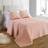 Paoletti Brooklands Velvet Bedspread Pink