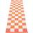 Pappelina Pix gångmatta Flamingo-vanilla Orange, Vit, Beige, Rosa cm