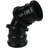 FloPlast Ring Seal Soil Black Adjustable Soil Bend, (Dia)110mm X 90°