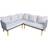 Charles Bentley FSC Rope Corner Outdoor Lounge Set