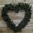Samuel Alexander Samuel Alexander 50cm 55cm Luxury Heart Shaped Pine Christmas Decoration