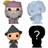 Funko Bitty Pop! Harry Potter: Albus Dumbledore, Nearly Headless Nick & Minerva Mcgonagall 4-Pack