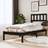 vidaXL black, 100 Pine Bed Frame