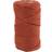 Creativ Company Macramé cord, L: 55 m, D 4 mm, burnt orange, 330 g/ 1 roll