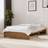 vidaXL 120x190 cm Small Double Massivt Træ Sengeramme