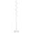 Vasagle White Coat Stand with 8 Hooks Clothes Rack