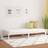vidaXL white, Solid Pine Day Bed Sofa 90cm 3 Seater