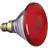 Par-38 FL rot Halogen 230 V E-27 80 W Red dimmable