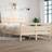vidaXL Solid Wood Pine 160x200 cm Brown
