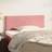vidaXL 80 x 5 x 78/88 cm Fløjl Pink Sengegavl