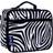 Wildkin Zebra Lunch Box Black