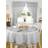 52x52 Charcoal Kitchen Gingham Tablecloth Multicolour, Green