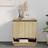 vidaXL Skänk sonoma-ek Sideboard