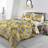 Fusion Dotty Sheep Print Duvet Cover Yellow, Black, White, Grey