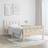 vidaXL brown, 75 Solid Wood Bed Frame Bed Base