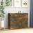 vidaXL Skänk rökfärgad Sideboard