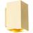 QAZQA Modern gold square Wall light