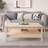 vidaXL 100x100x40 massiv furu Soffbord