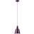 Premier Housewares Purple Pagoda Pendant Lamp