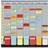 Franken GmbH T-diagram 47,3 x 49 cm OfficePlaner 7 Moduler 20 Pladser