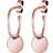 Elli dam silver stiftörhänge Silver, colore: Roséguld, cod. 0305640318