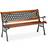 Relaxdays 2 Garden Bench