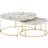 Wohnling WL6.508 White/Gold Sofabord 80cm