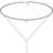 Elli Halsband dam choker geo triangel lager 925 sterlingsilver