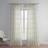 Exclusive Fabrics & Furnishings Half Price Drapes Embroidered Linen Sheer Curtains 50 x 120