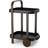 Umbra Bellwood Bar Cart Black Walnut Trolley Table