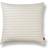 ferm LIVING Grand Komplett dekorationskudde Brun, Vit (50x50cm)