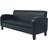 vidaXL 3-Personers Kunstlæder Sort Sofa 3 personers