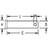 Ronstan splitbolt 7,9 x 25mm
