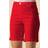 Roman Turned Hem Stretch Shorts