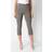 Roman Cropped Stretch Trouser - Chocolate