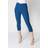 Roman Cropped Stretch Trouser - Blue