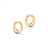 Scrouples Karat Guld Örhängen Med Zirconia 122783