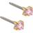 Blomdahl Gt Tiffany Light Rose Titan Örhängen Med Zirconia 15-1307-24
