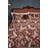 Paoletti Cotton 200 Count Duvet Cover Red, White