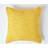 Homescapes Nirvana Cotton Cushion Cover Yellow (60x60cm)