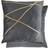 Geometric Cushion Complete Decoration Pillows Beige, Silver