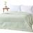 Homescapes Cotton Quilted Reversible Cream Bedspread Grey, Green, Purple, Pink, Red, Black, White