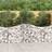 vidaXL Buede gabionkurve 11 stk. 200x50x80/100 galvaniseret jern