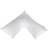 Homescapes Orthopaedic V Shaped Ergonomic Pillow (76x38cm)